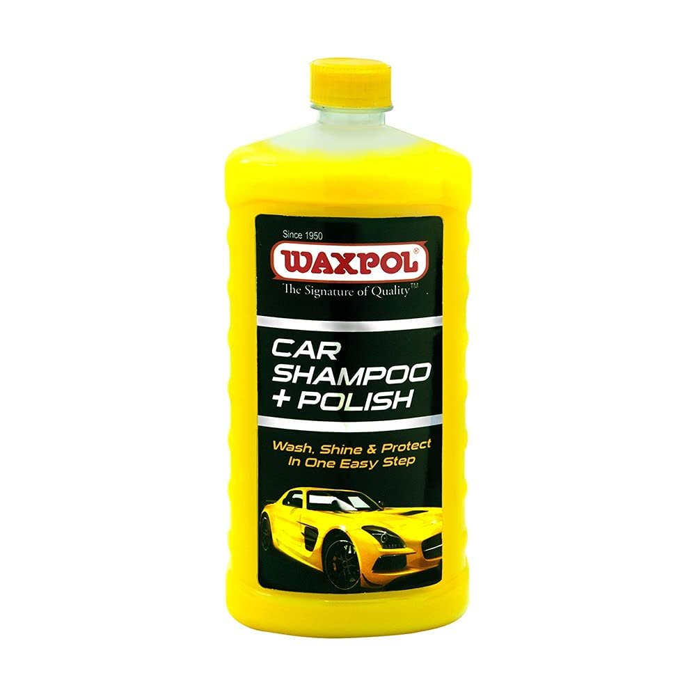 Waxpol Car Shampoo + Polish (Wash & Wax) 1 L.